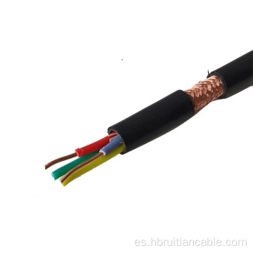 Conductor de cobre sólido Cable protegido por computadora de múltiples núcleos